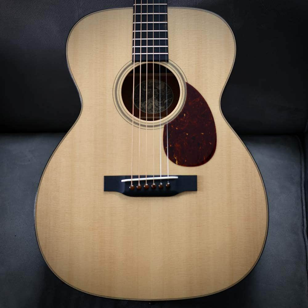 Collings OM1 T Guitar - Old Growth Sitka and Satin Finish Collings Guitars