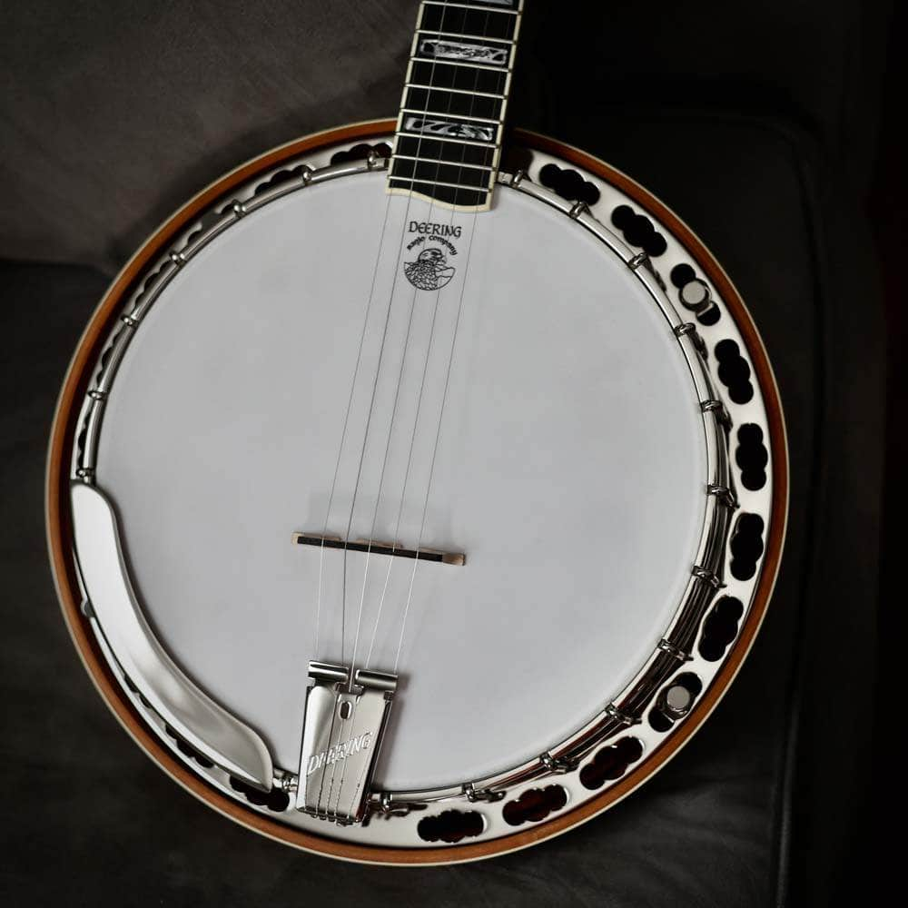 Deering Tony Trischka Silver Clipper 5-String Banjo Deering 5 String Banjos