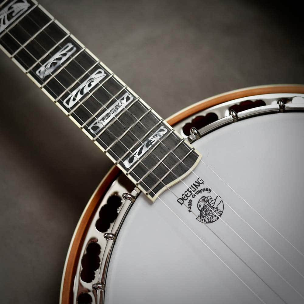 Deering Tony Trischka Silver Clipper 5-String Banjo Deering 5 String Banjos