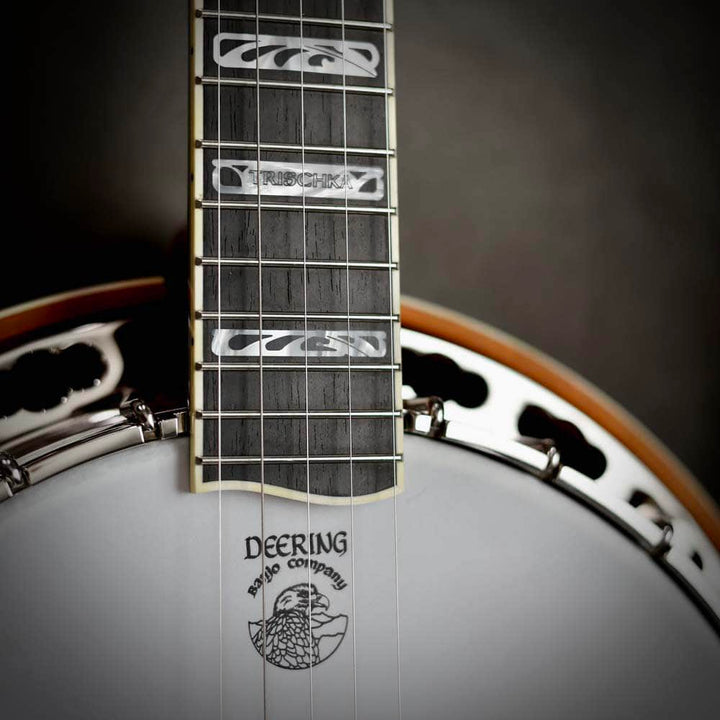 Deering Tony Trischka Silver Clipper 5-String Banjo Deering 5 String Banjos