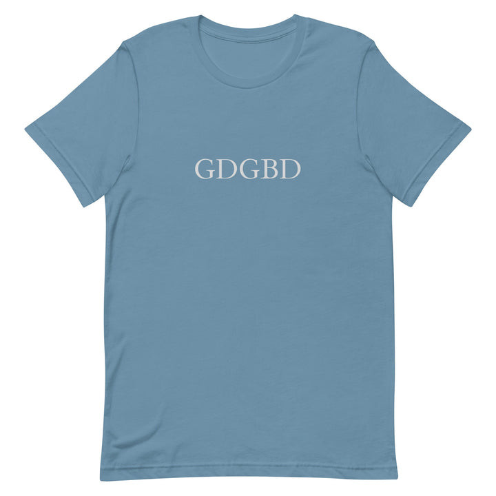 Tuning Tees - Open G Tuning - GDGBD Banjo Studio T-Shirts Steel Blue / S